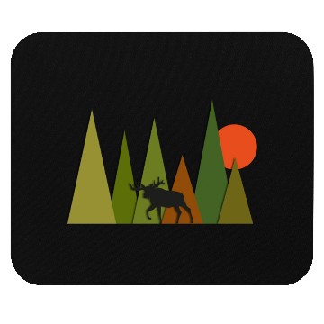 Discover Elk Wood Mouse Pads