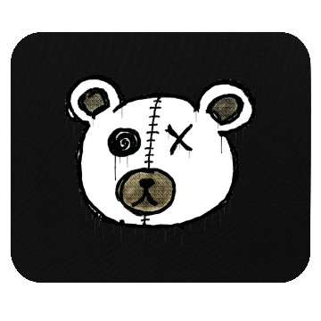 Discover Horror Teddy Mouse Pads