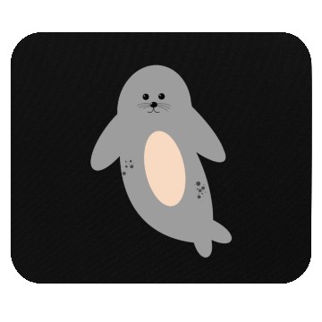 Discover Cute seal Mouse Pads