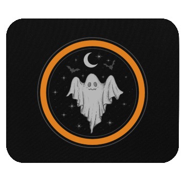 Discover Halloween Theme Cute Ghost Bat Coffee Lover Mug Mouse Pads
