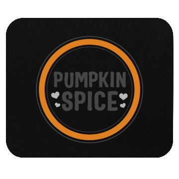Discover Halloween Theme Cute Pumpkin Spice Coffee Lover Mouse Pads