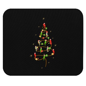 Discover MACAWS CHRISTMAS TREE FOR MACAW AND PARROT LOVERS Mouse Pads