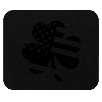 Discover Thin Red Line Irish American Firefighter Mouse Pads