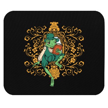 Discover Classy Royalty Prince Toad Frog Amphibian Mouse Pads