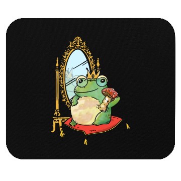 Discover Classy Royalty Prince Toad Frog Amphibian Mouse Pads
