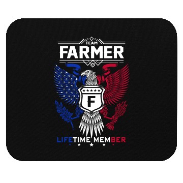 Discover Farmer Name Mouse Pads - Farmer Eagle Lifetime Member