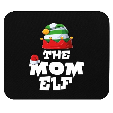 Discover Gamer Elf Family Matching Christmas Group Pajama Mouse Pads