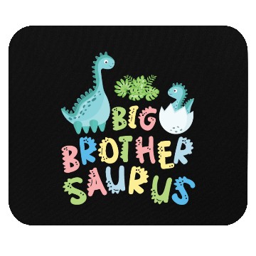 Discover Big Brother Saurus Sibling Herbivore Dinosaurs Mouse Pads
