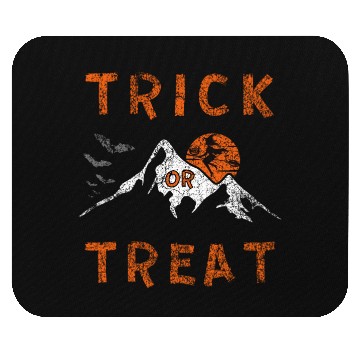 Discover Trick Or Treat Halloween Witch Mouse Pads