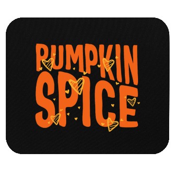 Discover Halloween Theme Cute Pumpkin Spice Coffee Lover Mouse Pads