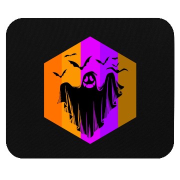 Discover Halloween Theme Cute Ghost Bat Coffee Lover Mug Mouse Pads