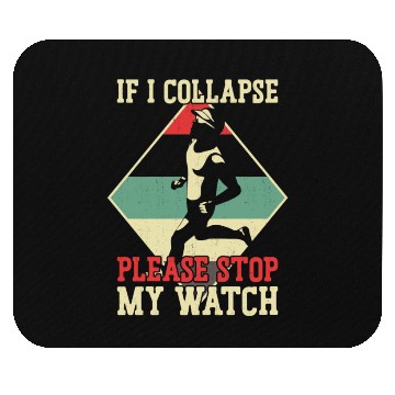 Discover Running Runner Half Marathon Mouse Pads