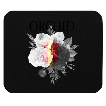 Discover Orchid Flowers Mouse Pads