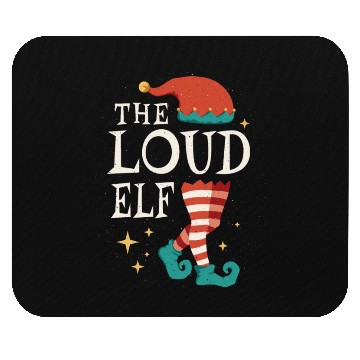Discover Loud Elf December Love Elf Christmas Mouse Pads