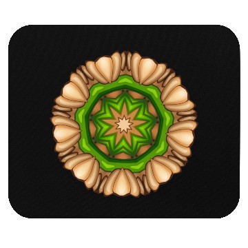 Discover Brown Framed Design Mouse Pads