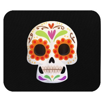 Discover Day of the Dead Dia De Los Muertos Skull Gift Mouse Pads