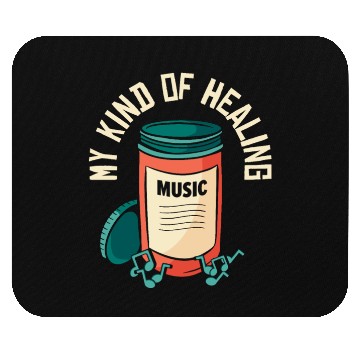 Discover Music Pills Musician Notes Lover Healing Mouse Pads
