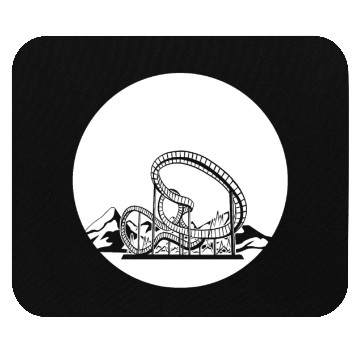 Discover Roller Coaster Mouse Pads
