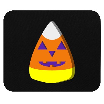 Discover candy corn jack o lathern Mouse Pads