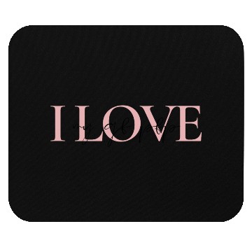 Discover i love my gf pfp Mouse Pads