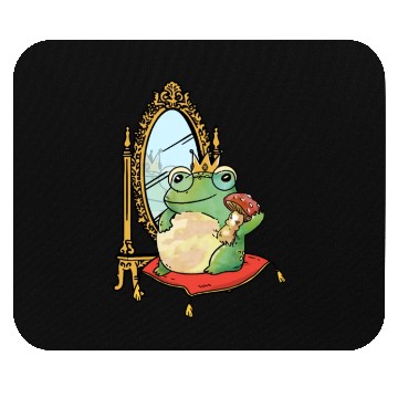 Discover Classy Royalty Prince Toad Frog Amphibian Mouse Pads