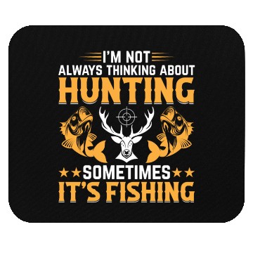 Discover Deer Hunting Trout Fishing Fish Fishing - Deer Hun Mouse Pads