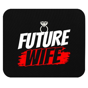 Discover Future Wife Bride Party Wedding Bachelorette Mouse Pads
