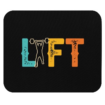 Discover Lift Workout Gym Lifting Weightlifting Mouse Pads