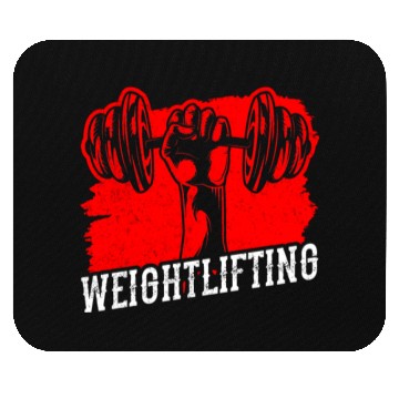 Discover Weightlifting Lift Workout Gym Mouse Pads