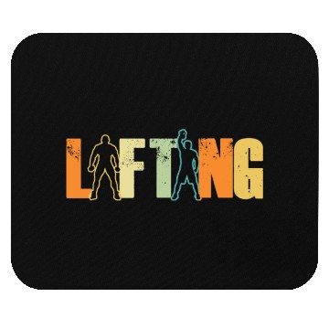 Discover Lifting Gym Lift Workout Weightlifting Mouse Pads