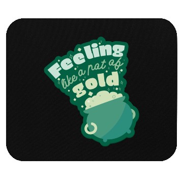Discover feeling like a pot of gold Mouse Pads