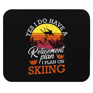 Discover Ski Winter Ski Instructors Downhill Mouse Pads