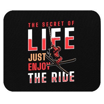 Discover Winter Sports Ski Vacation Piste Pigs Mouse Pads