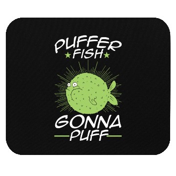 Discover Funny Blowfish Lover Balloonfish Puffer Fish Mouse Pads