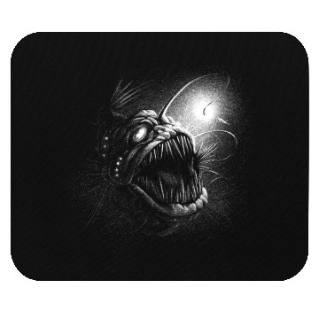 Discover Anglerfish Mouse Pads