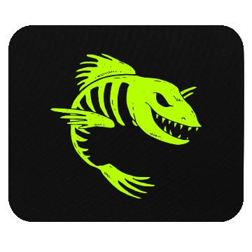 Discover Fish Skeleton Mouse Pads