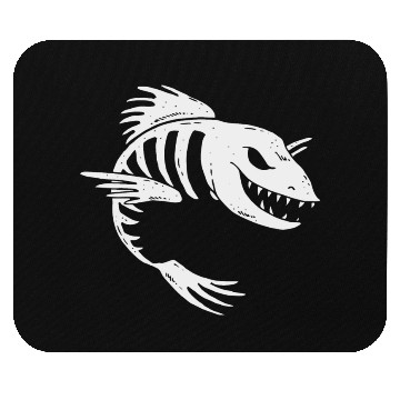 Discover Fish Skeleton Mouse Pads