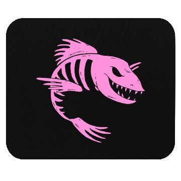 Discover Fish Skeleton Mouse Pads