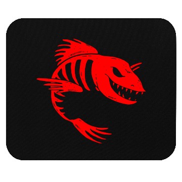 Discover Fish Skeleton Mouse Pads