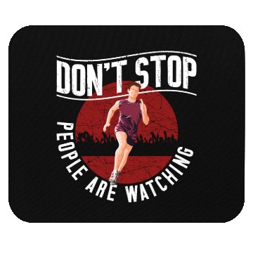 Discover Running Runner Half Marathon Mouse Pads