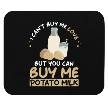 Discover Potato Milk Saying Mouse Pads