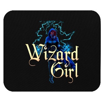Discover Wizard Girl Mouse Pads