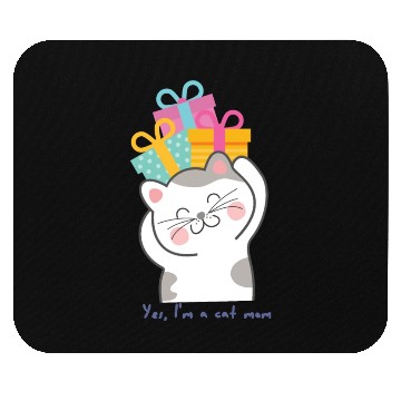 Discover Modern Cat Mom Mouse Pads