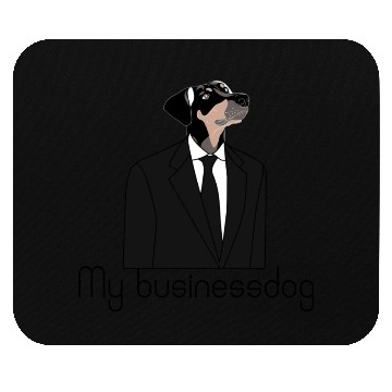 Discover My business dog Mouse Pads
