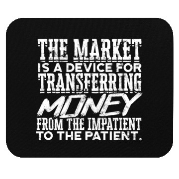 Discover The market is a device for transferring money Mouse Pads