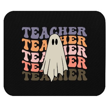 Discover ghost teacher Mouse Pads