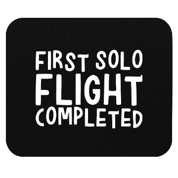Discover First Solo Flight Completed 2 Mouse Pads