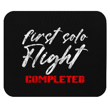 Discover First Solo Flight Completed 3 Mouse Pads