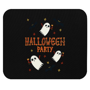 Discover Halloween Party costume Mouse Pads