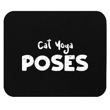 Discover Cat Yoga Poses - Workout Mouse Pads